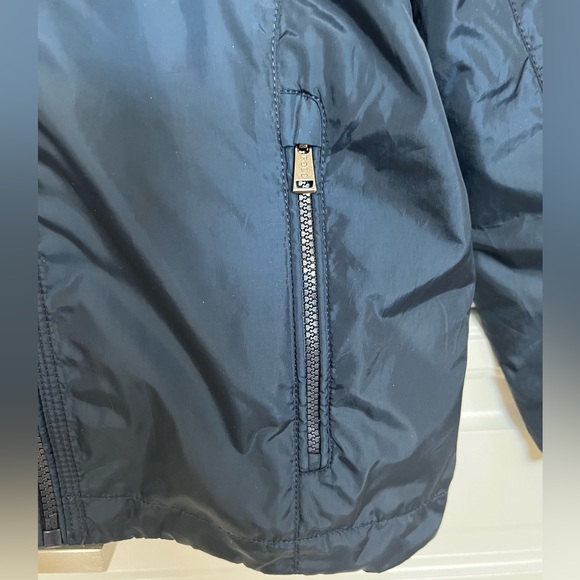 Polo Ralph Lauren Boys Windbreaker Jacket with hood - Navy - size 5 - Picture 6 of 11